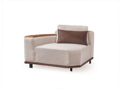 Luxuriöser Ecksofa In L-Form Mit Musiksystem Polster Wohnzimmer Sofas