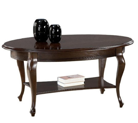 Rundhocker Hocker Leder Ottomane mit Tisch Serviertisch 2tlg Set Garnitur Verona