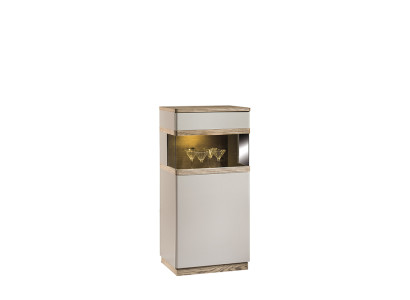 Klassische Kommode Vitrine Kommoden Vitrinen Kommodenschrank Schrank CM-W3/4 P/L
