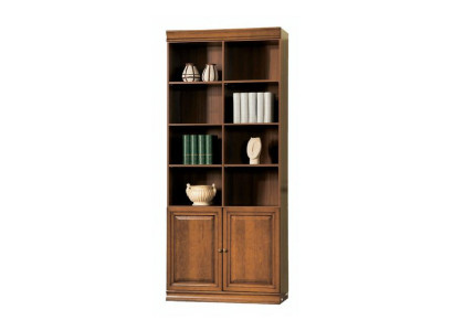 Klassische Schrank Bücherschrank Bücherregal Vitrine Vitrinenschrank Model SE-3