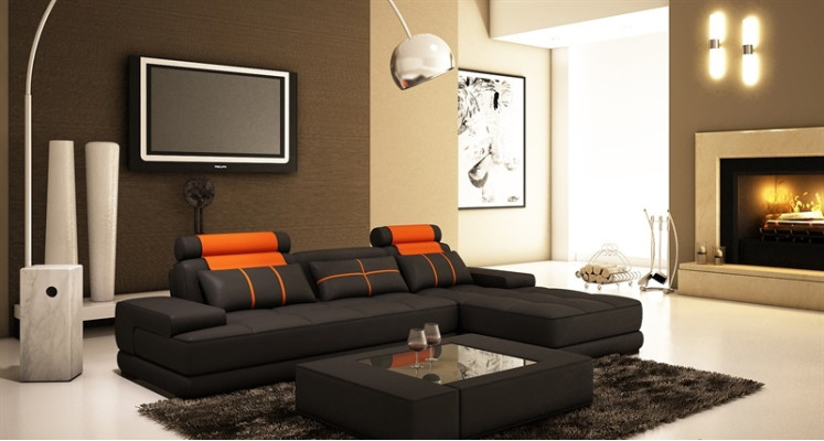 Ledersofa Ecksofa Sofa Couch Polster Ecke Designer Sofas Couchen Neu Paris Weiß