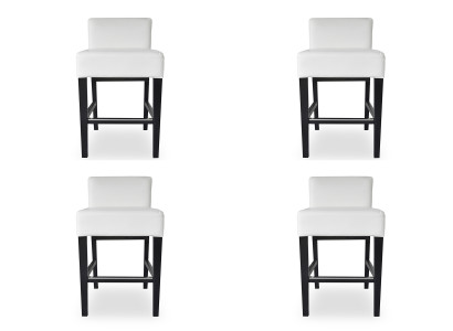 4x Bar Hocker Barhocker Tresen Tisch Stuhl Set Stühle Polster Sitz Garnitur