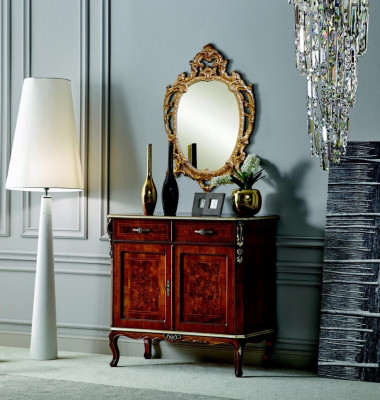 Designer Holz Italienische Möbel Design Möbel Stil Barock 2tlg Kommode