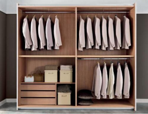 Kleiderschrank Art déco Möbel Italienische Einrichtung Schlafzimmer Schrank Neu