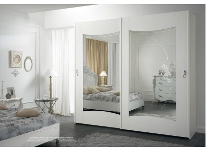 Kleiderschrank Weiß Luxus Möbel Italienische Einrichtung Schlafzimmer Schrank