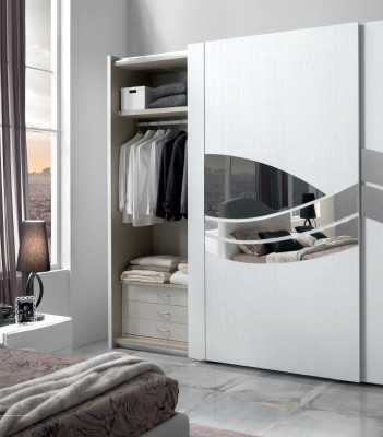 Luxus Kleiderschrank Design Kleiderschränke Holz Schränke Spiegel Einrichtung