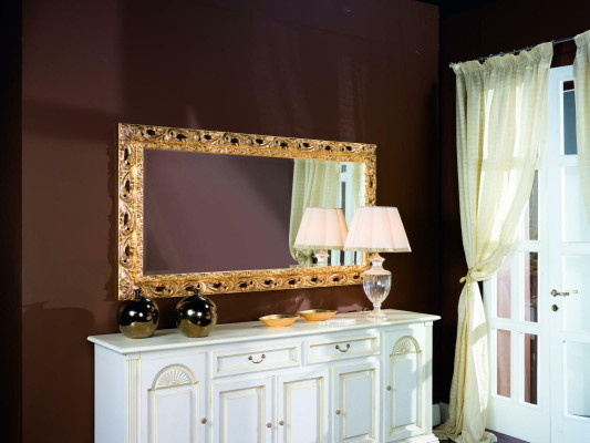 Wandspiegel Rahmen Gold Glas Wohnzimmer 96x186 Spiegel Wohnzimmer Möbel Hänge