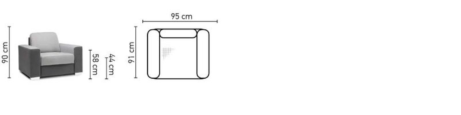 Design Relax Club Sessel Lounge Stuhl Fernseh Polster Couch Stoff 1 Sitzer Sofa