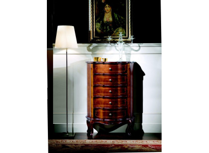Italienische Möbel Barock Schrank Kommode Designer Luxus Holz Anrichte