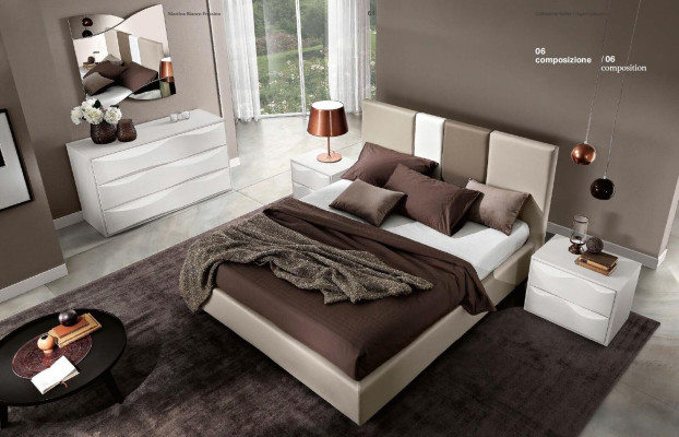 Luxus Set Kommode mit Spiegel Kommoden Konsole Garnitur Holz Modern Design Weiß