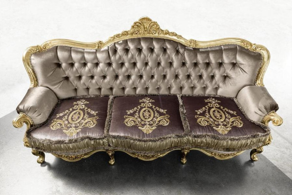 Wohnlandschaft 3 Sitzer Couch Sofa Couchen Polster Couchen Dreisitzer Klassische
