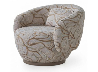Sessel Moderner Stil Grau Luxuriöse Bequem Minimalistisch