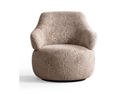 Sessel Moderner Stil  Grau Luxuriöse Bequem Musterhaft Minimalistisch