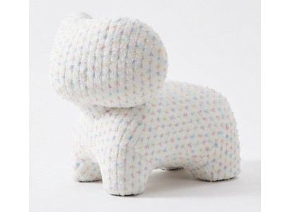 Kinder Lounge Sessel Lamb Tierdesign Bouclé Kindersessel Weiß Modern