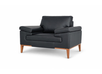Sessel Kunstleder Polstersessel Wohnzimmer Modern Elegant Stilvoll