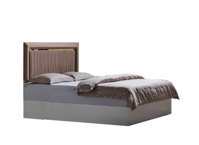 Bett Doppelbett Schlafzimmer 160сm Matratze Weiß moderner Stil Hochwertig