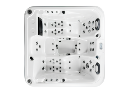 Whirlwanne Whirlpool Relaxpool Outdoor-Spa Massagebad Hot Tub 200x200 cm