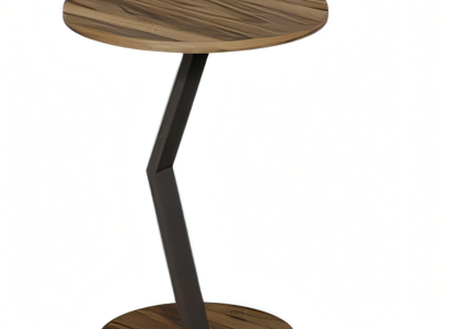 Beistelltisch aus Holz in Braun im eleganten Stil