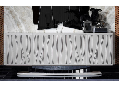 Weißes modernes Holzsideboard