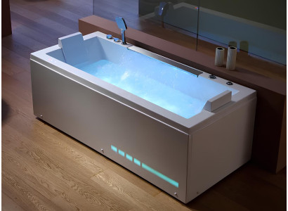 Whirlpool Blubberbad Hydromassagewanne Badewanne  Whirlwanne 190x90 cm