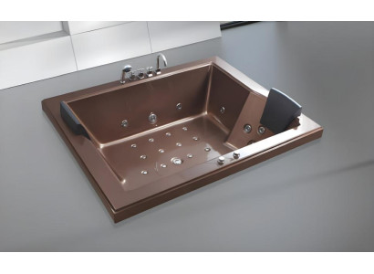 Whirlpool Blubberbad Hydromassagewanne Spa-Bad Whirlwanne 180x150cm