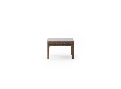 Beistelltisch Holz Braun Elegant Modern