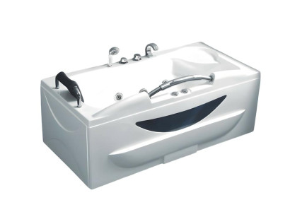Whirlpool Blubberbad Hydromassagewanne Spa-Bad Whirlwanne 170x88 cm