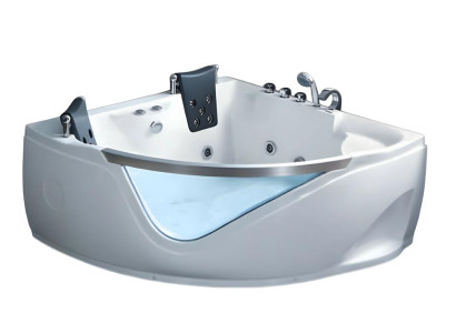 Whirlwanne Whirlpool Blubberbad Hydromassagewanne Spa-Bad 150x150 cm
