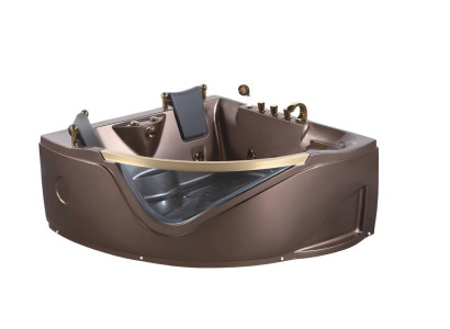 Whirlwanne Whirlpool Blubberbad Hydromassagewanne Spa-Bad 150x150 cm