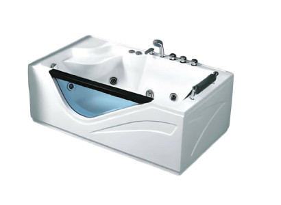 Whirlpool Blubberbad Hydromassagewanne Spa-Bad Whirlwanne 160x90 cm